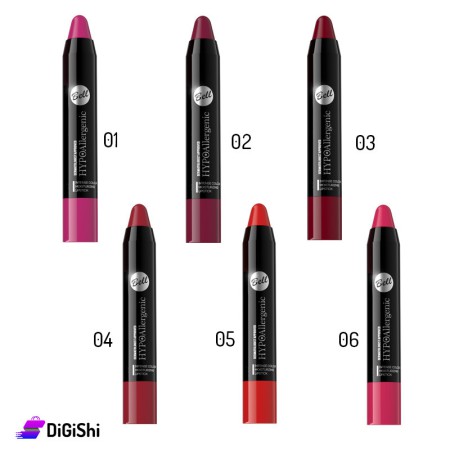 Bell HYPOAllergenic Intense Colour Moisturizing Lipstick