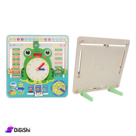 Multi Functional Watch Toy Arabic Moon Buds Means - Frog