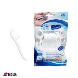 JOLLY DENT Dental Floss Toothpick - 25 Pieces