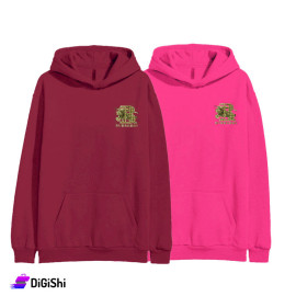 BUBRRBRY Women's Two Fleece Hoodie - M146