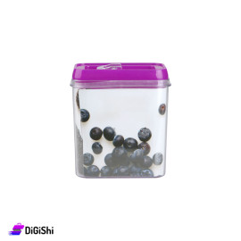 Reinforced Plastic Container Medium Size 1921 - Purple