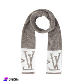 LOUIS VUITTON Men's Wool Scarf - Light Brown