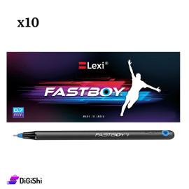 LEXI FASTBOY Set of 10 Pens - Blue