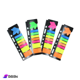 Set of Colorful Rectangles and Leave Sticky Notes