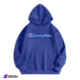 Women's Fleece Sweater Hoodie M148 Champion - Blue