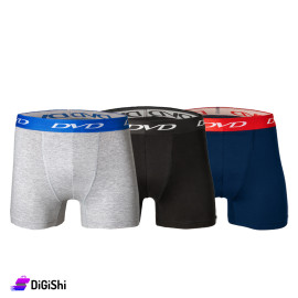 DVD Men's Cotton Boxer With Elastic On Waist XXL-3XL