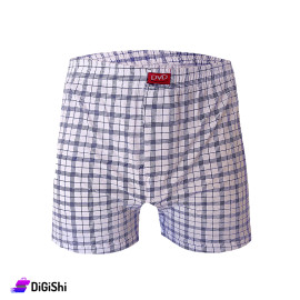 DVD Men's Checkered Print Shorts M-L-XL