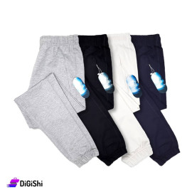 STARTER بنطال قطن رجالي مع مطاط في الأسفل