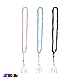 مسبحة كريستال نسائية مع تعليقة شكل مثلث