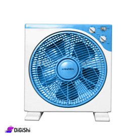Amanda Floor Fan Turbo Motor AM-6202 - Blue