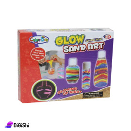 لعبة فن الرمال الملونة GLOW