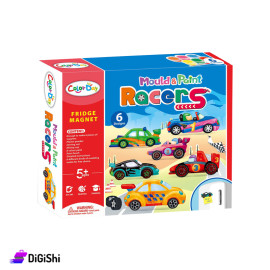 مجموعة قوالب صب وتلوين للرسم التعليمي Racers