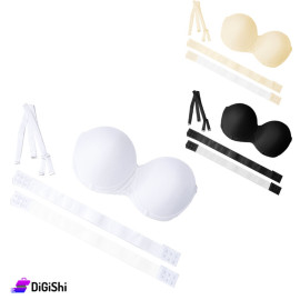 Al Samah Bra with Straws and Transparent Back