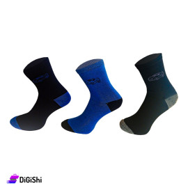 Pair of Boys Cotton Socks Car Drawing - 2 years to 6 years