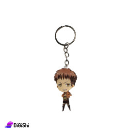 Plexiglas keychain in the Shape of Jean