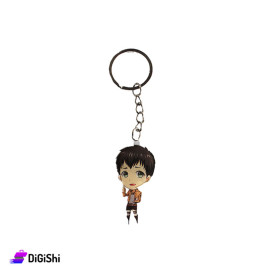 Plexiglas keychain in the Shape of Bertholt