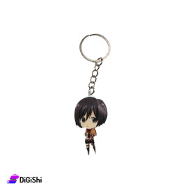 Plexiglas keychain in the Shape of Mikasa