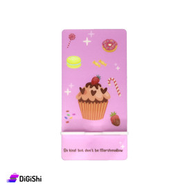 Plexi Mobile Holder with Cake Base - pink