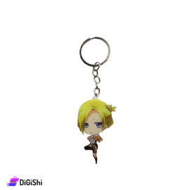 Plexiglas keychain in the Shape of Annie