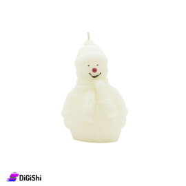 Hand Made Snowman Shape Scented Candle