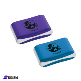 Maped Essentials Soft Eraser - Purple, Blue