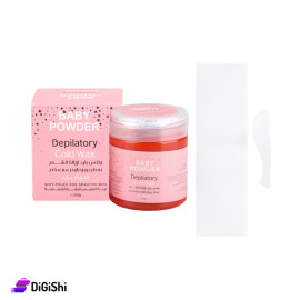 واكس بارد لإزالة الشعر مع مخدر Baby Powder
