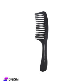 TONI&GUY Wide Comb With Wavy Teeth - Black