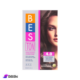 BES TON Hair Dye - 4.0 Medium Brown