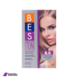 BES TON Hair Dye - 8.0 Light Blond