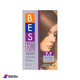 BES TON Hair Dye - 7.7 Tobacco Blond