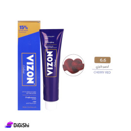 Vizon Colour Hair Dye - 6.6 Cherry Red