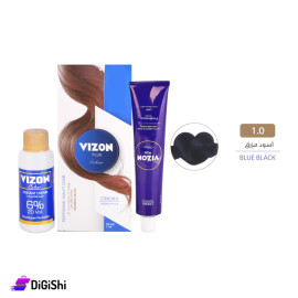 Vizon Plus Colour Hair Dye - 1.0 Blue Black