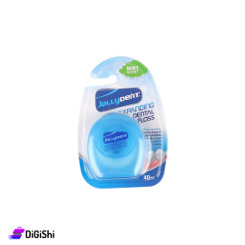 JOLLY DENT Expanding Dental Floss -Blue