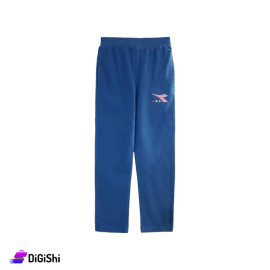 DIADORA Girls Cotton Pants - Petrol