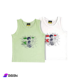 DIADORA Boys Cotton Sweater With Wide Neckline Footballer