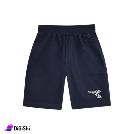 شورت قطني ولادي DIADORA - كحلي