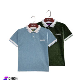 DIADORA Boy's Cotton Polo Shirt