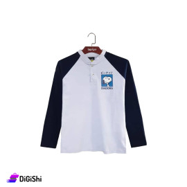 DIADORA Boys Cotton Sweater with Dog Drawing - from 2 to 7 years old