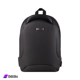 Bekbags Leather Laptop Backpack and Shoulder Bag Dark Gray