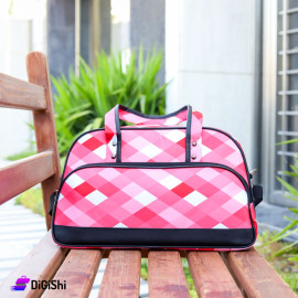 Single Layer Lozenges Handbag and Shoulder Bag Measuring 44*26 cm