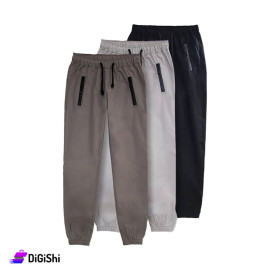 STARTER Men's Linen Pants with Pockets and Ankle Cuffs