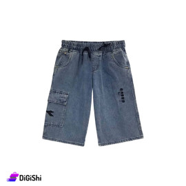 DIADORA Boys Jeans Shorts Size from 8 to 14 years