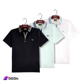 DIADORA Men's Polo Shirts Model with Buttons
