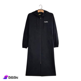 جاكيت نسائي طويل مع طاقية ماركة DIADORA