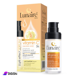 Le Lunaire Vitamin C Serum Enriched with Hyaluronic Acid and Aloe Vera Extract and Vitamin B3 30ml