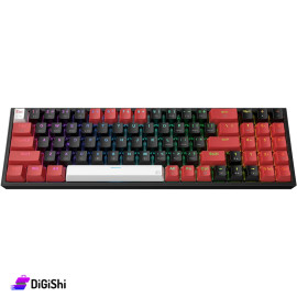 كيبورد ميكانيكي REDRAGON موديل K628RGB-PRO-BRW