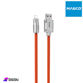 كبل Lighting شحن ونقل بيانات Yookie موديل EC07 لون أورانج