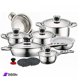 ROYAL KOCH RK-16S Swiss Cookware Set 16 pieces