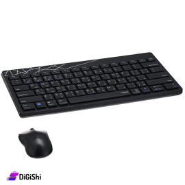 RAPOO 8000M Wireless Keyboard And Mouse set