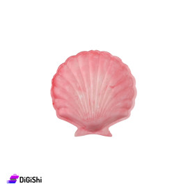 Small Gypsum Plate Shape of Conch Pink